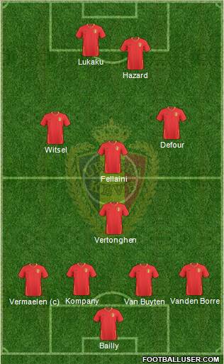 Belgium Formation 2011