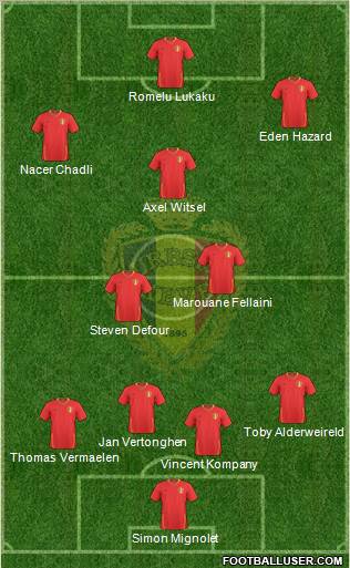 Belgium Formation 2011