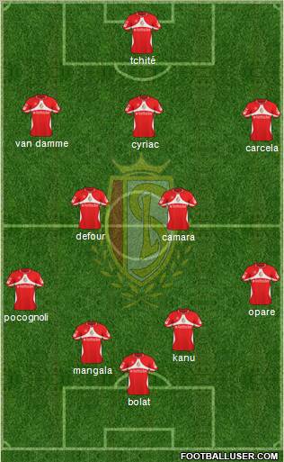 R Standard de Liège Formation 2011