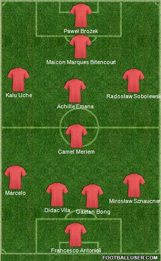 Walka Zabrze Formation 2011