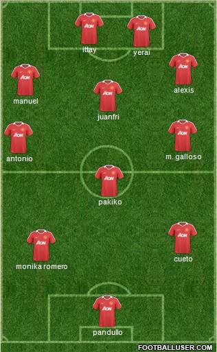Manchester United Formation 2011