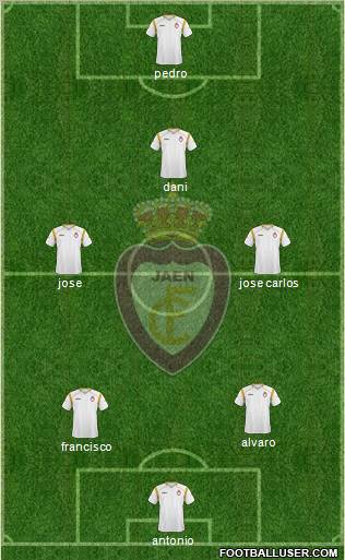 Real Jaén C.F. Formation 2011