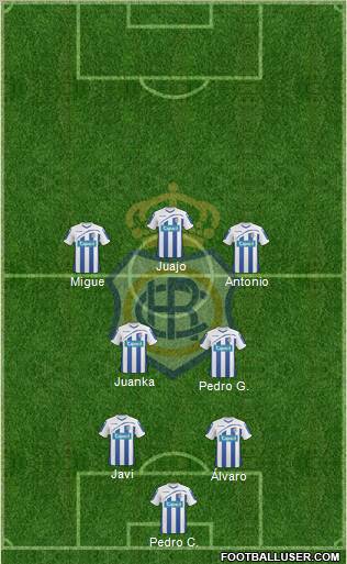 R.C. Recreativo de Huelva S.A.D. football formation