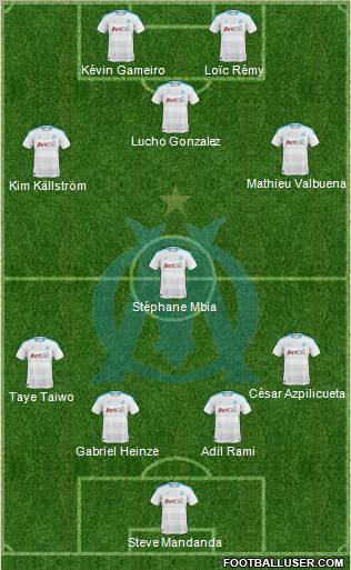 Olympique de Marseille Formation 2011