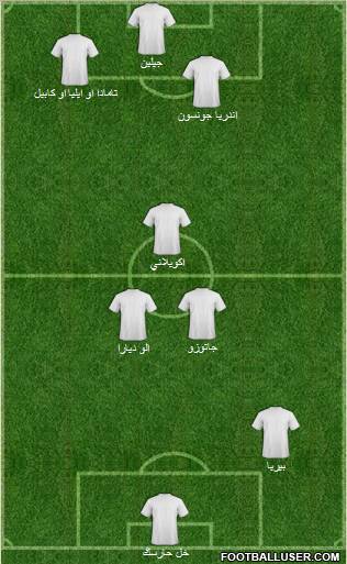 Vasco Sports Club Formation 2011