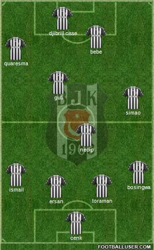 Besiktas JK Formation 2011