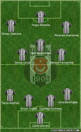 Besiktas JK Formation 2011
