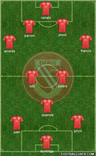 FC Energie Cottbus Formation 2011