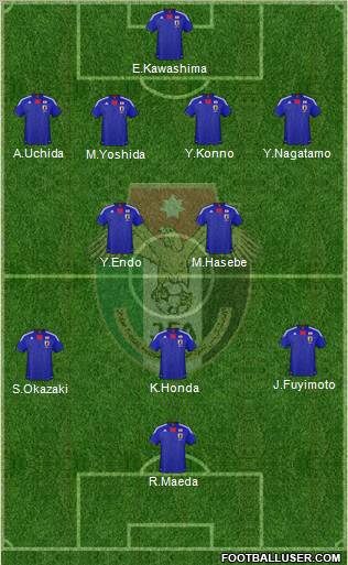 Japan Formation 2011