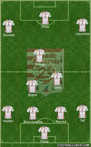 Stade Brestois 29 Formation 2011