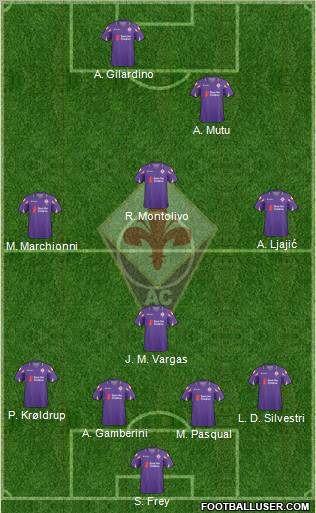 Fiorentina Formation 2011
