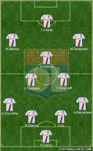 Olympique Lyonnais Formation 2011