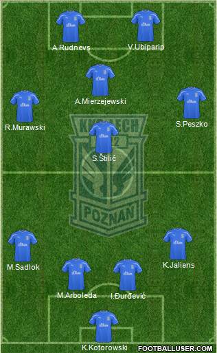 Lech Poznan Formation 2011