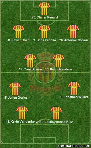 Yellow Red KV Mechelen Formation 2011