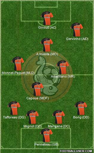FC Lorient Bretagne Sud Formation 2011
