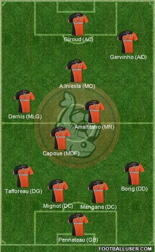 FC Lorient Bretagne Sud Formation 2011