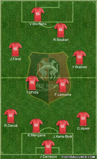 Stade Rennais Football Club Formation 2011