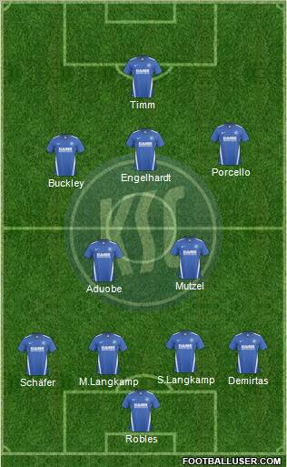 Karlsruher SC Formation 2011