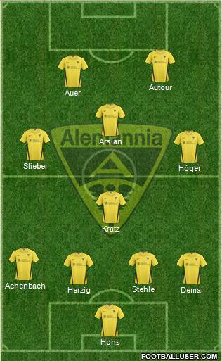 TSV Alemannia Aachen Formation 2011
