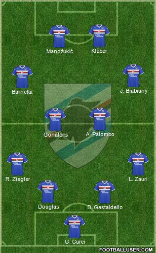 Sampdoria Formation 2011