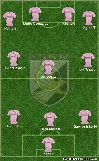 Città di Palermo Formation 2011