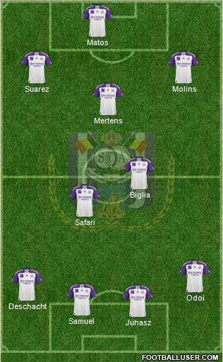 RSC Anderlecht Formation 2011