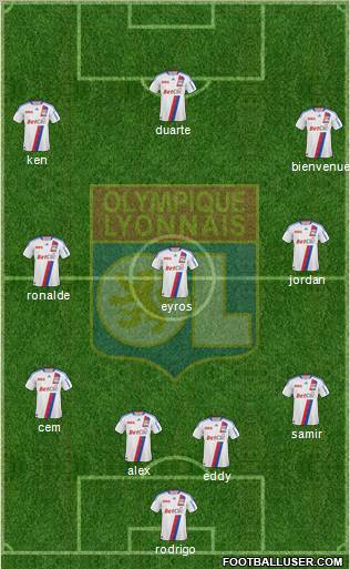 Olympique Lyonnais Formation 2011