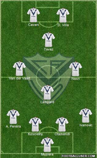 Vélez Sarsfield Formation 2011