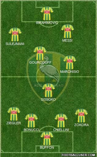 ADO Den Haag Formation 2011