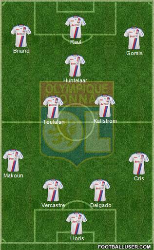 Olympique Lyonnais Formation 2011