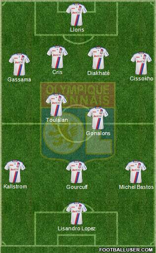 Olympique Lyonnais Formation 2011