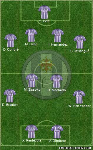 Toulouse Football Club Formation 2011