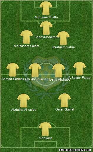 Ismaily Sporting Club Formation 2011