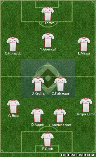 Hamburger SV Formation 2011
