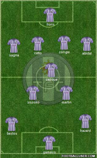 Toulouse Football Club Formation 2011