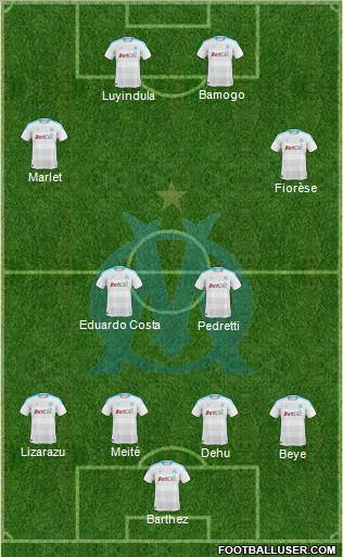 Olympique de Marseille Formation 2011
