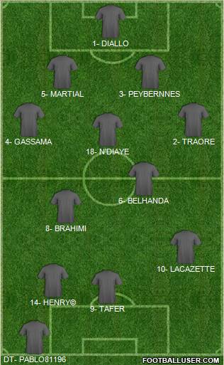 Pro Evolution Soccer Team Formation 2011