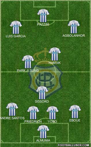 R.C. Recreativo de Huelva S.A.D. Formation 2011