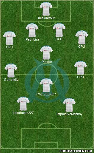 Olympique de Marseille Formation 2011