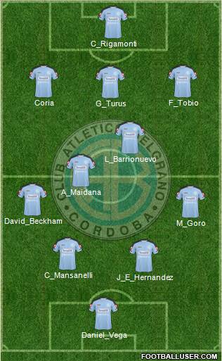Belgrano de Córdoba Formation 2011