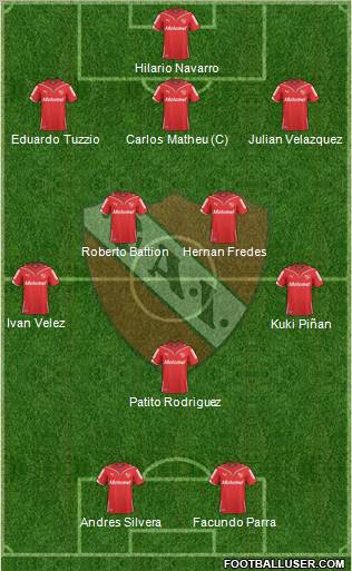 Independiente Formation 2011