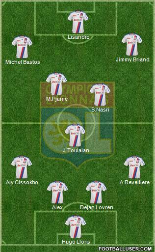 Olympique Lyonnais Formation 2011