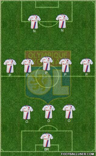 Olympique Lyonnais Formation 2011