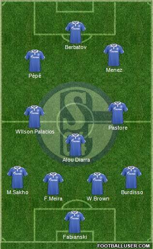 FC Schalke 04 Formation 2011