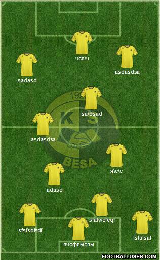 KS Besa Kavajë Formation 2011