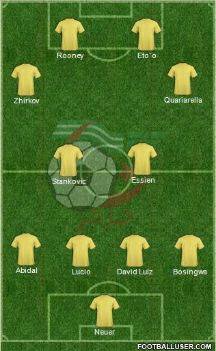 Algeria Formation 2011