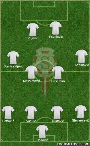 FK Sevojno Formation 2011
