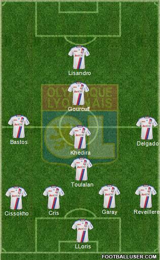 Olympique Lyonnais Formation 2011