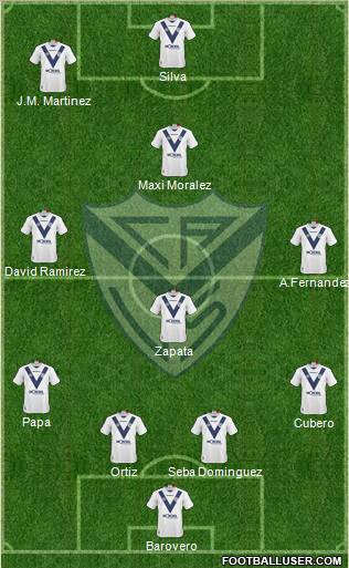 Vélez Sarsfield Formation 2011