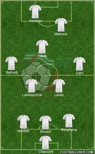 Algeria Formation 2011